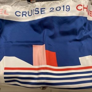 Chanel silk scarf 90cm